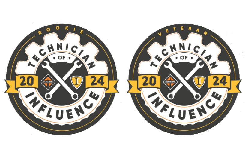 Two black and white logos